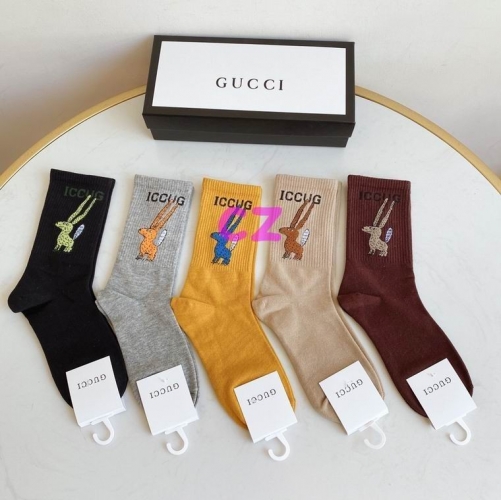 G.u.c.c.i. Grew Socks/Knee Socks 0568