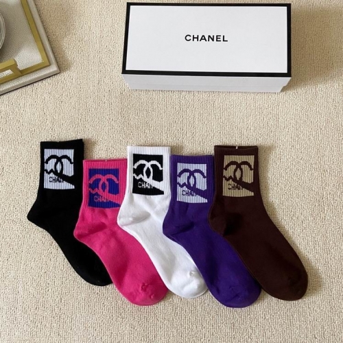 C.h.a.n.e.l. Socks 0064