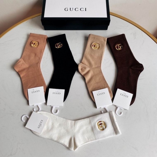 G.u.c.c.i. Grew Socks/Knee Socks 0437