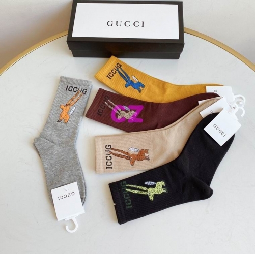 G.u.c.c.i. Grew Socks/Knee Socks 0565