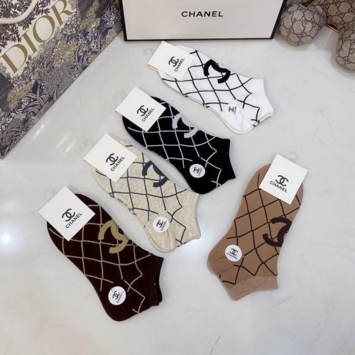 C.h.a.n.e.l. Socks 0186