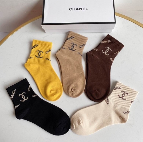 C.h.a.n.e.l. Socks 0826