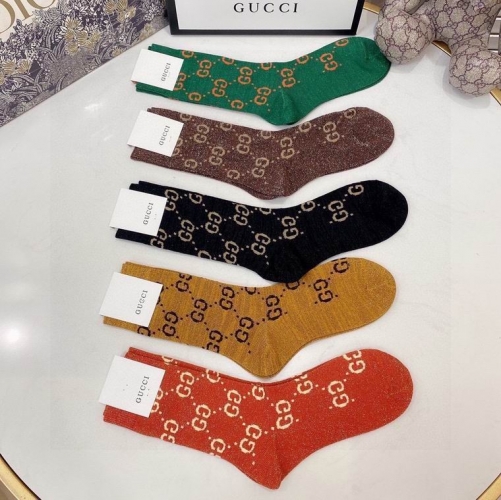 G.u.c.c.i. Grew Socks/Knee Socks 0317