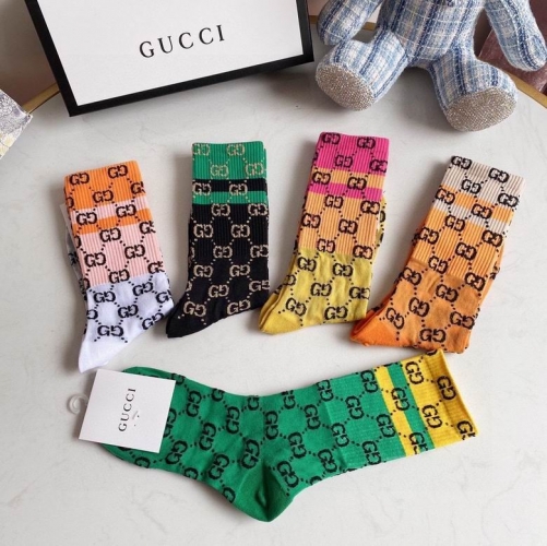 G.u.c.c.i. Grew Socks/Knee Socks 1153