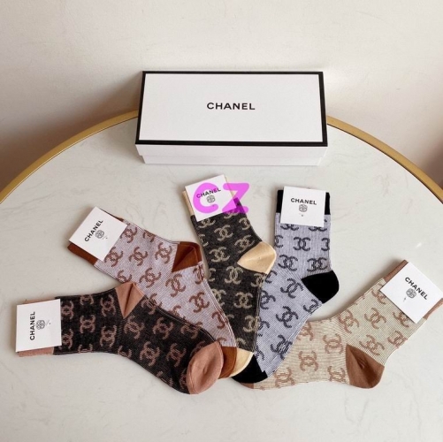 C.h.a.n.e.l. Socks 0541