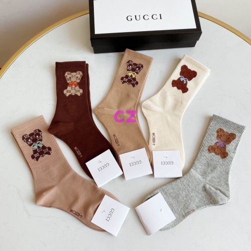 G.u.c.c.i. Grew Socks/Knee Socks 0787