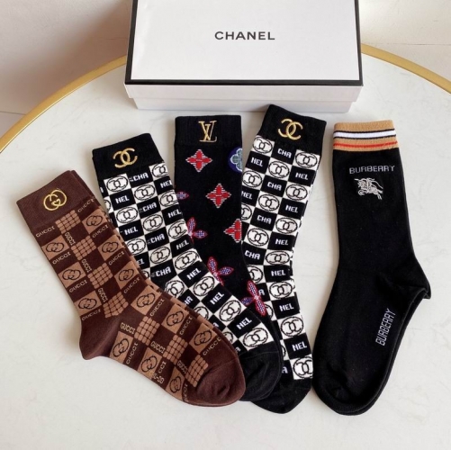 C.h.a.n.e.l. Socks 0842