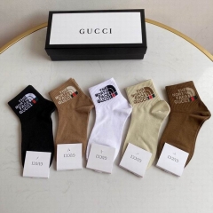 G.u.c.c.i. x T.h.e. N.o.r.t.h.f.a.c.e Socks 047