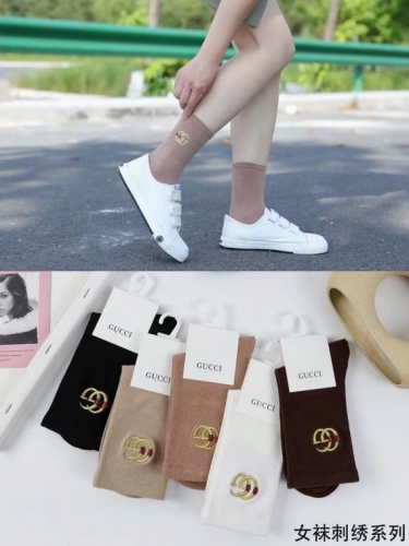 G.u.c.c.i. Grew Socks/Knee Socks 0433