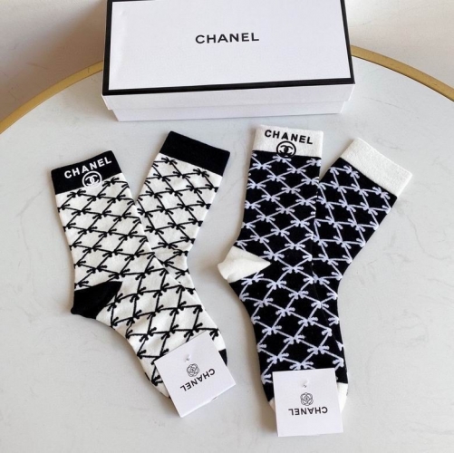 C.h.a.n.e.l. Socks 0873