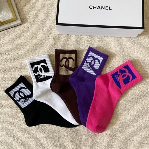 C.h.a.n.e.l. Socks 0062