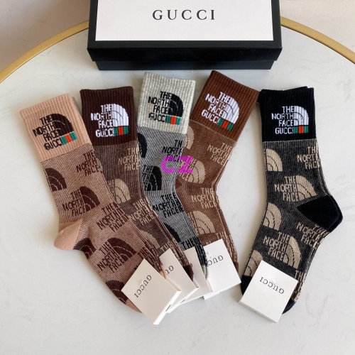 G.u.c.c.i. Grew Socks/Knee Socks 0871