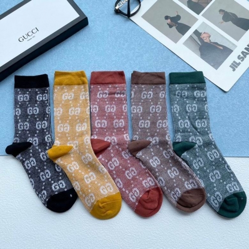 G.u.c.c.i. Grew Socks/Knee Socks 1099