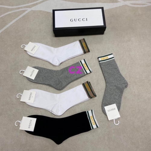 G.u.c.c.i. Grew Socks/Knee Socks 0804