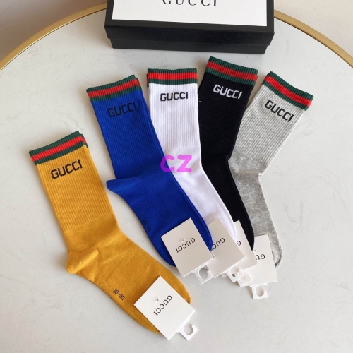 G.u.c.c.i. Grew Socks/Knee Socks 0765