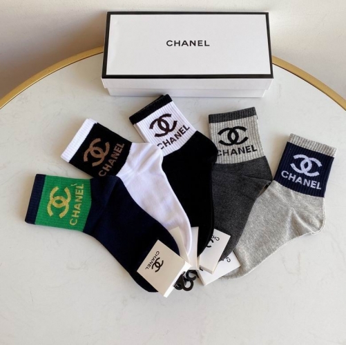 C.h.a.n.e.l. Socks 0585