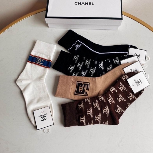 C.h.a.n.e.l. Socks 0855