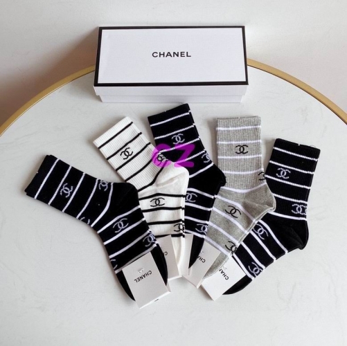 C.h.a.n.e.l. Socks 0819