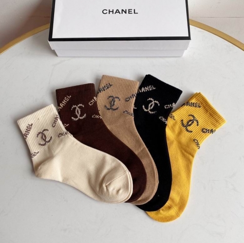 C.h.a.n.e.l. Socks 0830