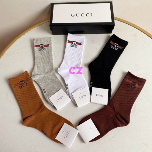 G.u.c.c.i. Grew Socks/Knee Socks 0827