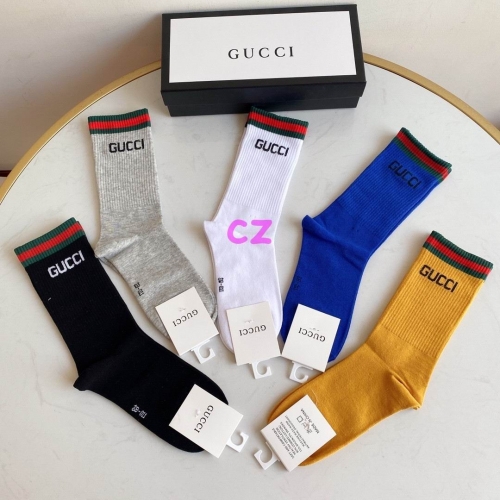 G.u.c.c.i. Grew Socks/Knee Socks 0764