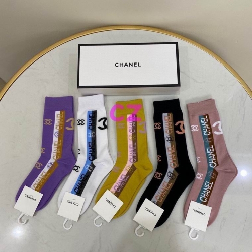 C.h.a.n.e.l. Socks 0498