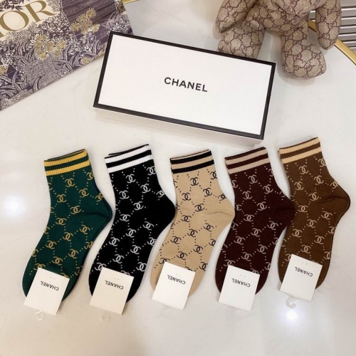 C.h.a.n.e.l. Socks 0054