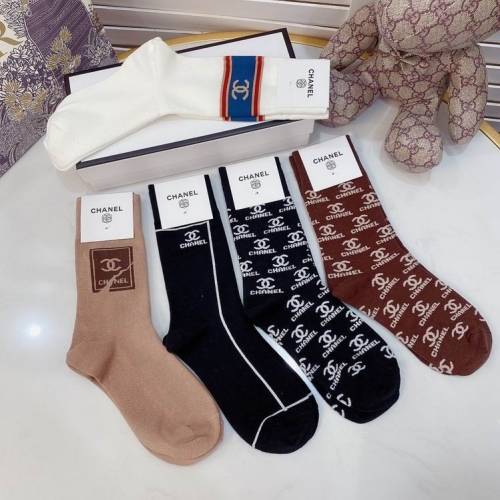 C.h.a.n.e.l. Socks 0144