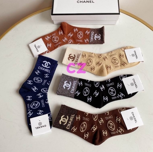 C.h.a.n.e.l. Socks 0556