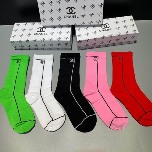 C.h.a.n.e.l. Socks 0012