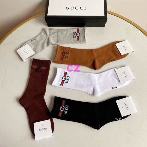 G.u.c.c.i. Grew Socks/Knee Socks 0823