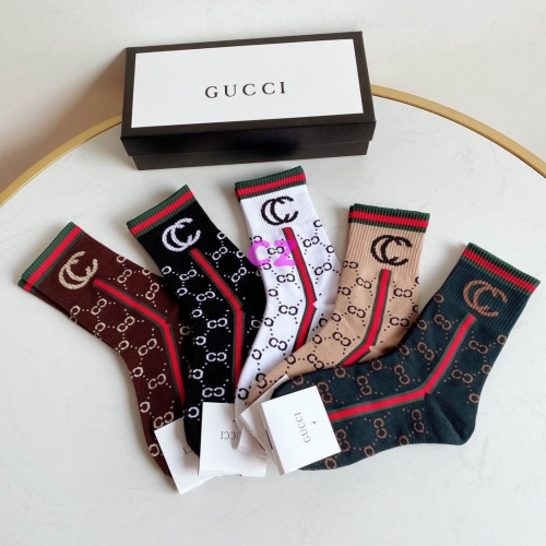 G.u.c.c.i. Grew Socks/Knee Socks 0815