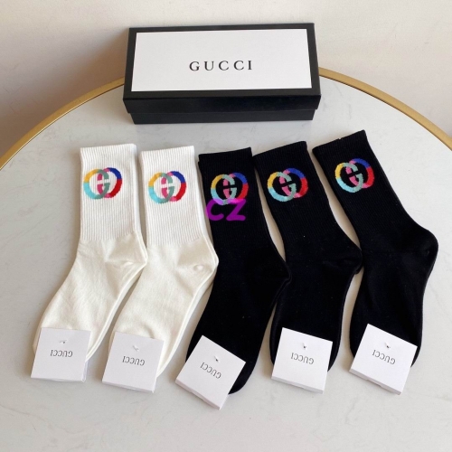 G.u.c.c.i. Grew Socks/Knee Socks 0796