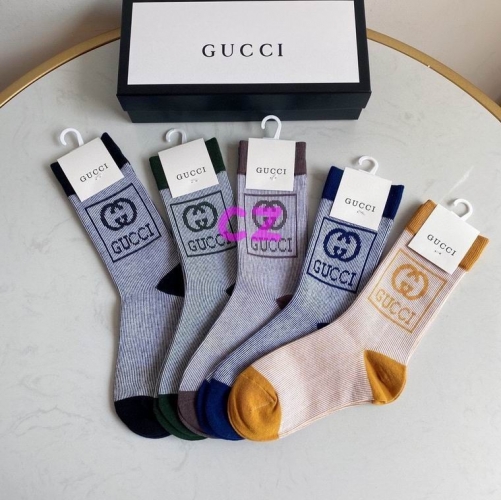 G.u.c.c.i. Grew Socks/Knee Socks 0491