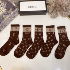 G.u.c.c.i. Grew Socks/Knee Socks 0228