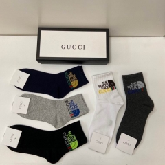 G.u.c.c.i. x T.h.e. N.o.r.t.h.f.a.c.e Socks 056