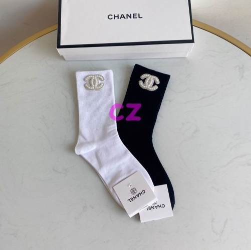 C.h.a.n.e.l. Socks 0674