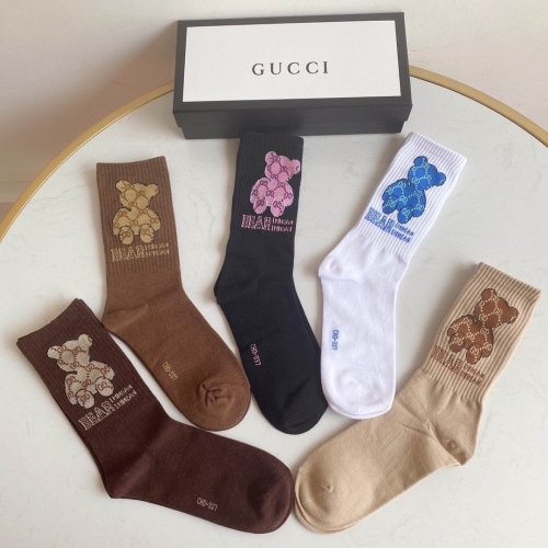 G.u.c.c.i. Grew Socks/Knee Socks 0903