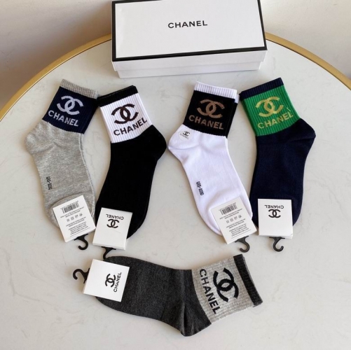 C.h.a.n.e.l. Socks 0580