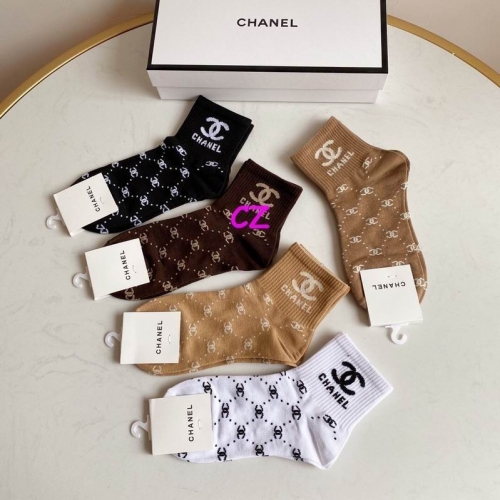 C.h.a.n.e.l. Socks 0568