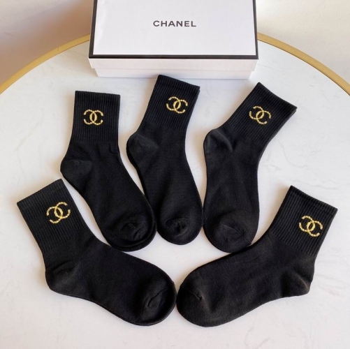 C.h.a.n.e.l. Socks 0897