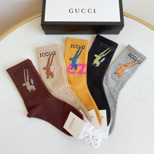 G.u.c.c.i. Grew Socks/Knee Socks 0571