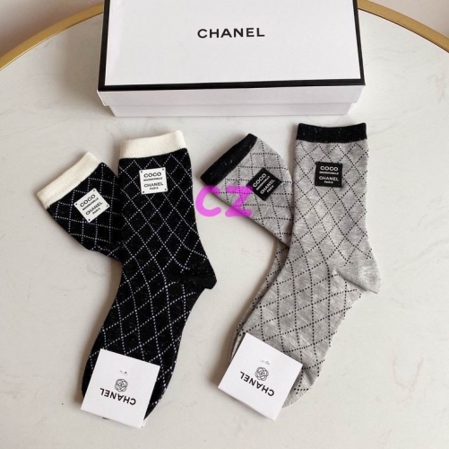 C.h.a.n.e.l. Socks 0486