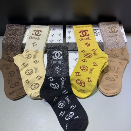 C.h.a.n.e.l. Socks 0022