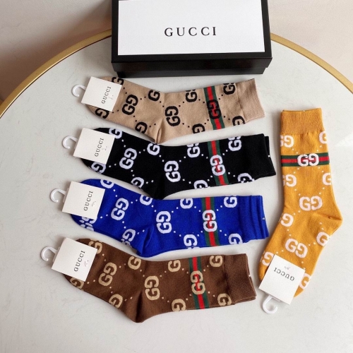 G.u.c.c.i. Grew Socks/Knee Socks 0878