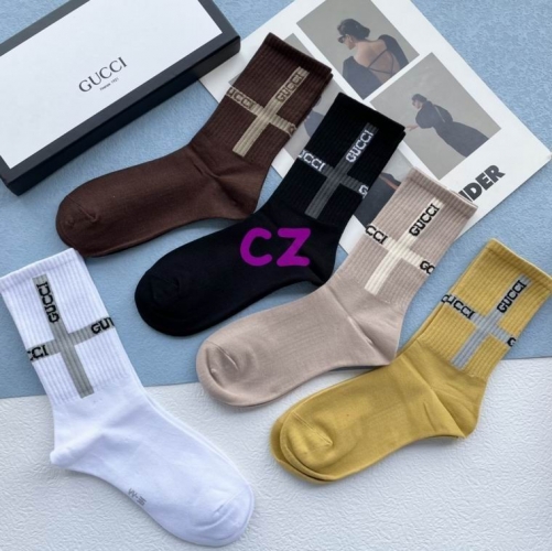 G.u.c.c.i. Grew Socks/Knee Socks 0596