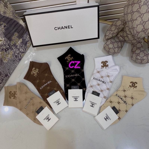 C.h.a.n.e.l. Socks 0560