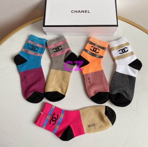 C.h.a.n.e.l. Socks 0628