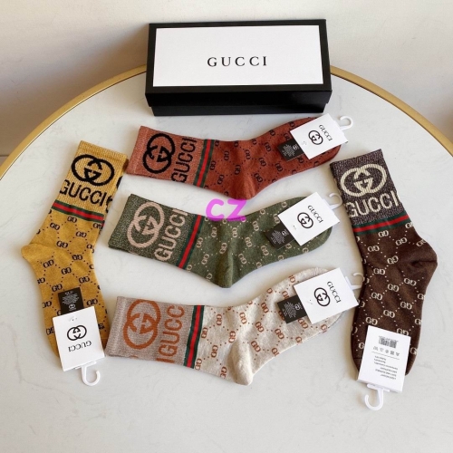 G.u.c.c.i. Grew Socks/Knee Socks 0833