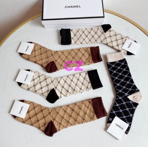 C.h.a.n.e.l. Socks 0534